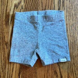 Miles the Label- Biker Shorts, Heather Gray, 12M